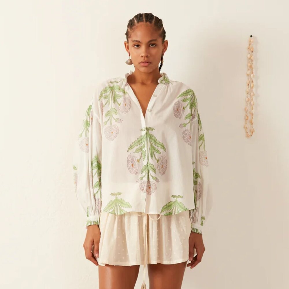 Poet Moonflower Blouse